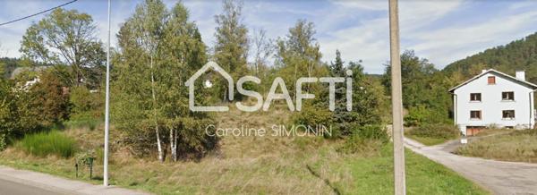 Terrain constructible de 2128 m2