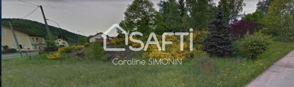 Terrain constructible de 2128 m2