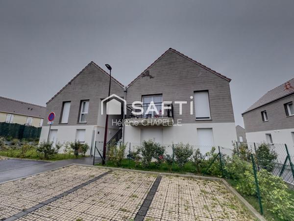 Appartement avec jardin et 2 places privatives