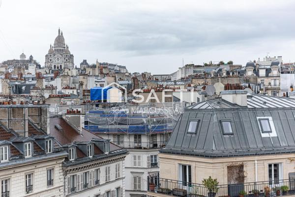 Paris 9eme - Cadet - Vue Sacré-Cœur