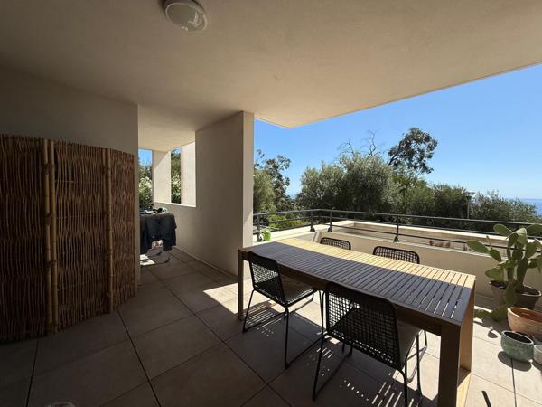 Bastia (20600) À Vendre – Spacieux T3 avec deux terrasses dont une vue mer – Quartier prisé