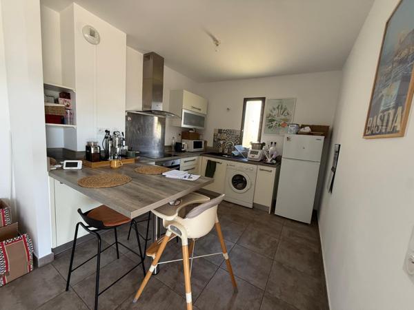 Bastia (20600) À Vendre – Spacieux T3 avec deux terrasses dont une vue mer – Quartier prisé