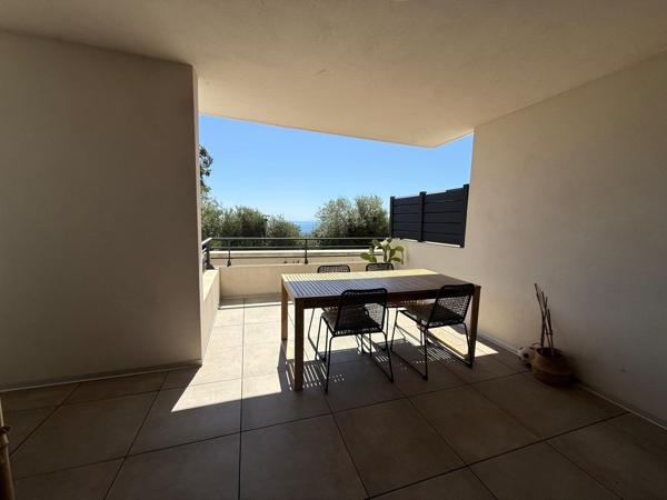 Bastia (20600) À Vendre – Spacieux T3 avec deux terrasses dont une vue mer – Quartier prisé
