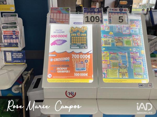 Bar-brasserie à vendre 91 m² Saint-Vallier