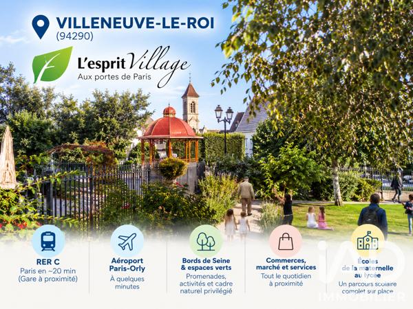 Maison à vendre 4 pièces 95 m² Villeneuve-le-Roi