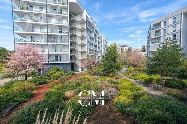 Appartement Bordeaux Lac, Ecoquartier Ginko 3 pièces 65 m2 parking et terrasse