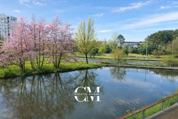 Appartement Bordeaux Lac, Ecoquartier Ginko 3 pièces 65 m2 parking et terrasse