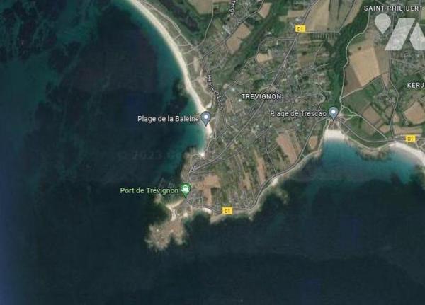 A Trégunc (Finistère Sud), pointe de Trévignon: 

Terrain à bâtir d'une surface de 800m2, via...