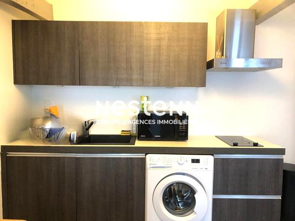 Appartement 2 pièces à louer 28 m²  (40m² au sol) - non meublé - Vannes hyper centre-ville