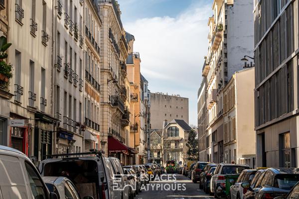 Studio sur cour pavée – rue Campagne Premiere