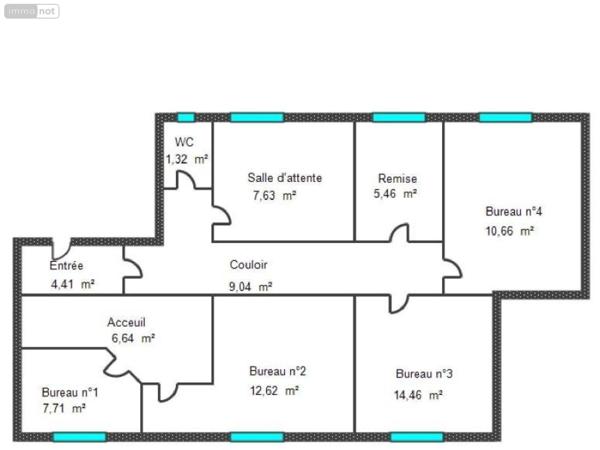 Appartement à vendre à Fougères en Ille-et-Vilaine (35300), ref : 036/790/DLB5   
CENTRE VILLE