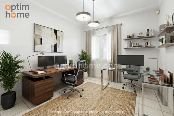 Bureau-local : salle de réunion, salle d'attente et 2 bureaux, cave, 1 studio, parkings privatif, terrasse