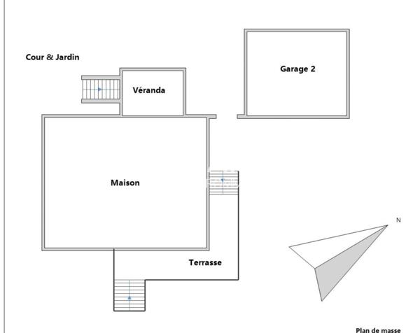 Maison + sous-sol aménagé, 3 garages
