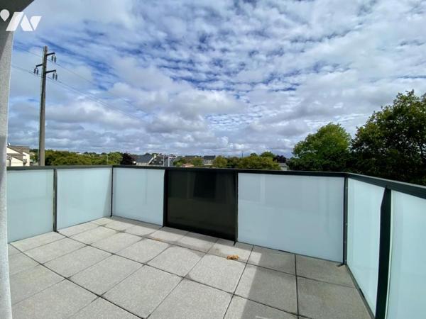 SAINT HERBLAIN BOURG Belles prestations pour ce T3 de 73 m² avec asc et terrasse