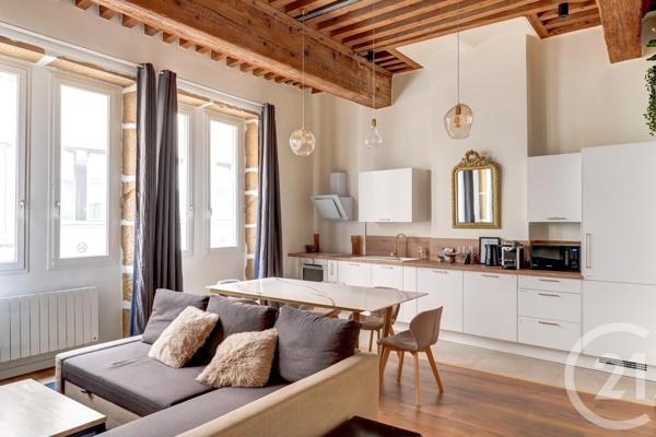 Appartement F2 à vendre  2 pièces - 47,48 m2 LYON - 69005