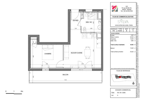 Appartement T2