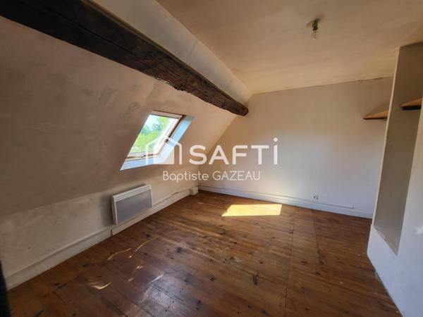 Maison 3 pièces de 50 m² avec terrain de 615 m² et dépendances