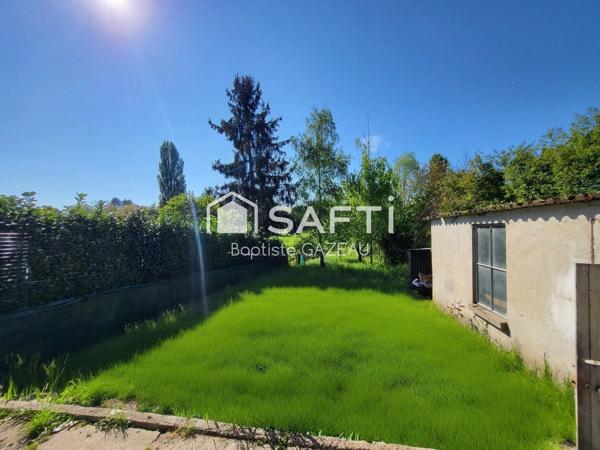 Maison 3 pièces de 50 m² avec terrain de 615 m² et dépendances