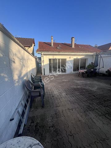 Villeneuve sur Aisne : maison confort de plain-pied - 3 chambres - 1 bureau