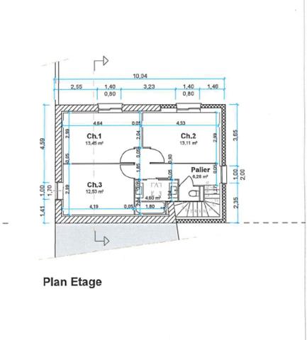 Maison 4 pièce(s) 3 chambre(s) 100 m²