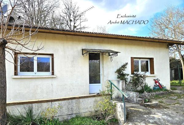 Saint-Pierre-de-Buzet (47160) EXCLUSIVITÉ SAINT PIERRE DE BUZET (47) - MAISON PLAIN-PIED - 45M² - 3 PIÈCES - 1 CHAMBRE - 1 BUREAU - GARAGE
