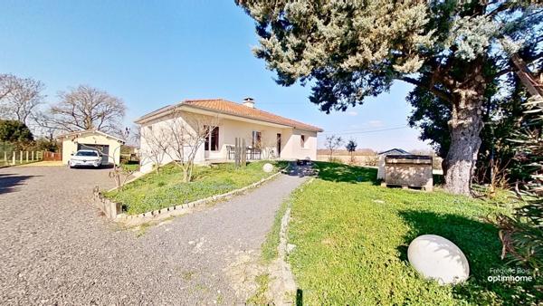 Maison familiale rénovée – 5 chambres – Jardin avec plan d’eau – Secteur Vonnas