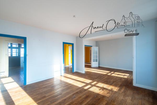 Appartement T4 – 112 m² – Ascenseur – Garage – Cœur de Brest