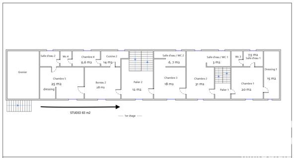 Maison à vendre 10 pièces 450 m² Andrest