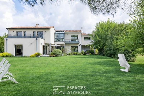 Villa d’architecte d’exception aux portes du Gers