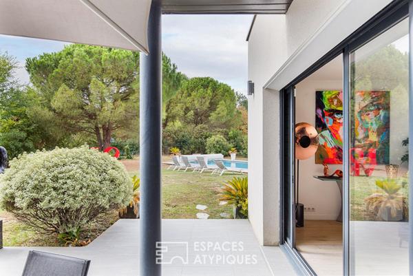 Villa d’architecte d’exception aux portes du Gers