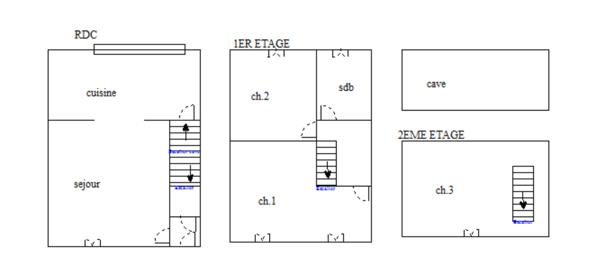 Maison Lille 4 pièce(s) 56 m2