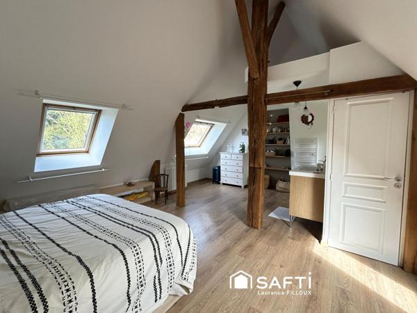 Longère de charme au calme au fond d’une impasse