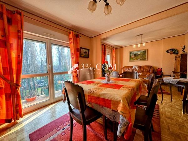 3%COM Bel appartement F3/F4 de 84m2 avec balcon, garage, cave, grenier et parking Saverne (67700)
