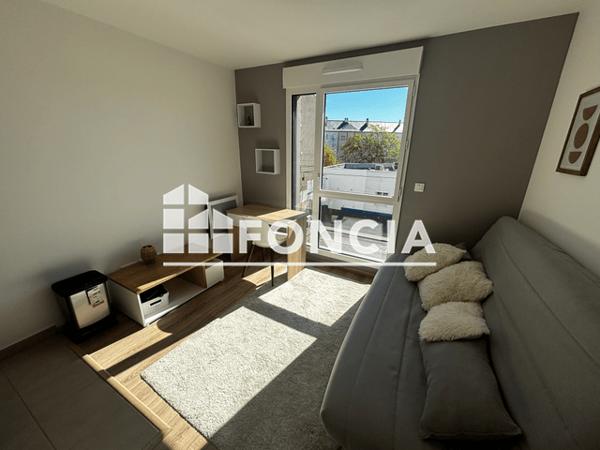 Location Studio meublé 18.76 m² - Tours 37100