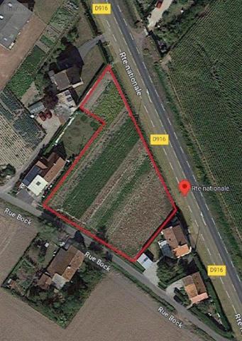 Terrain à Batir à vendre à Hazebrouck dans le Nord (59190), ref : 13078/3285   
A 5mn d'Hazebrouck