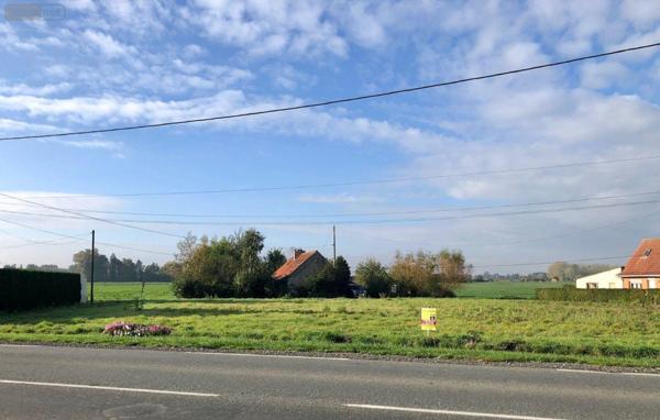 Terrain à Batir à vendre à Hazebrouck dans le Nord (59190), ref : 13078/3285   
A 5mn d'Hazebrouck
