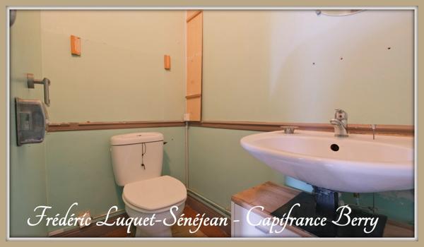 Maison mitoyenne à vendre 4 pièces + grenier aménageable à SAINT FLORENT SUR CHER (18)