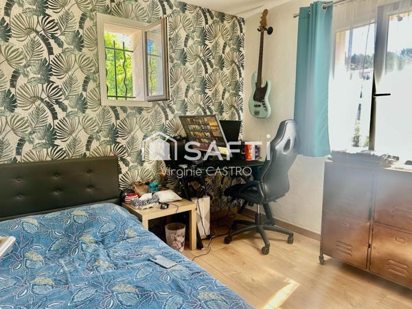 VILLA INDIVIDUELLE 5 PIECES avec PISCINE (proche accès pénétrante - A8)