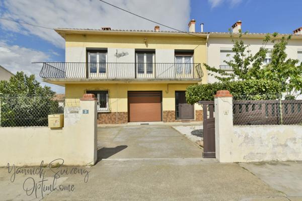 Maison individuelle divisé en 2 logements - PEZILLA LA RIVIERE (66)