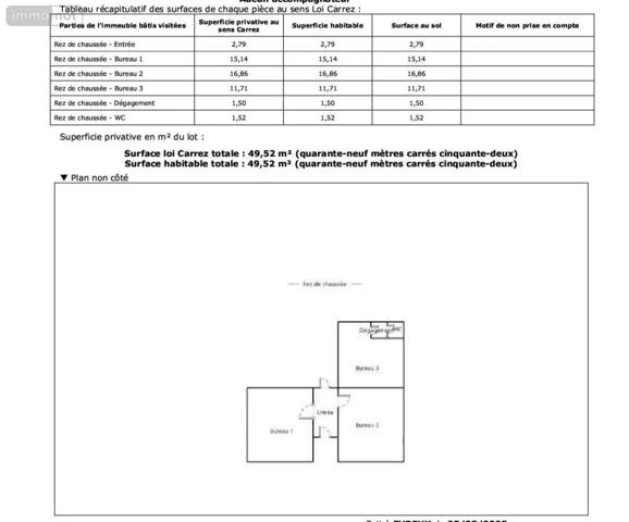 Achat - Fonds et/ou murs commerciaux Évreux 27000 3 pièces 49 m 2 173 m 2