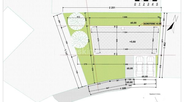 Terrain de loisirs de 299 m²