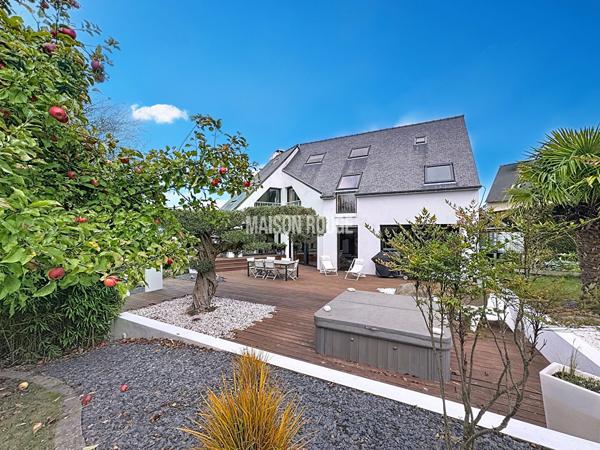 MAISON D'ARCHITECTE ALLIANT CONFORT ET CALME PROCHE DES PLAGES - TREGUEUX