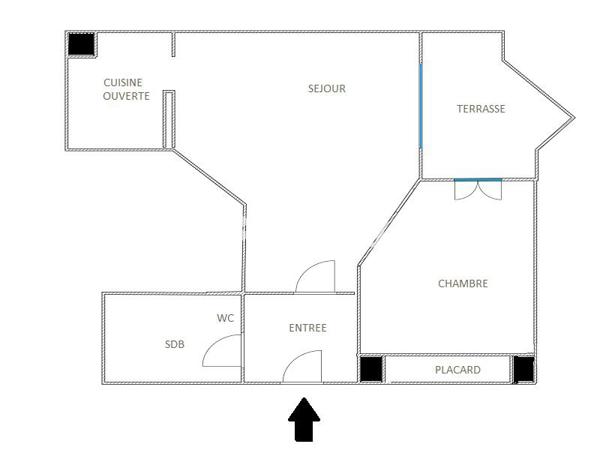 Appartement
         2 pièces
        - 40 m² Exclusivité 350 000 € *