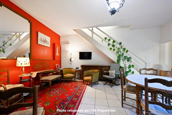 COEUR DE VERNAISON : Maison de village P4 duplex au coeur d'un magnifique parc classé