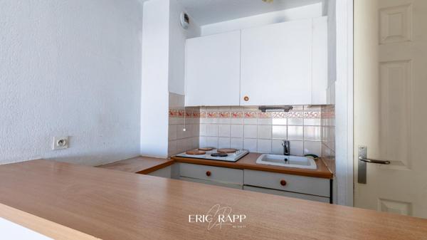 Fréjus plage, F2 en étage élevé, vue mer