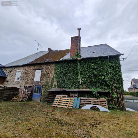Maison à restaurer à vendre à La Chapelle-au-Riboul en Mayenne (53440), ref : 12725/591