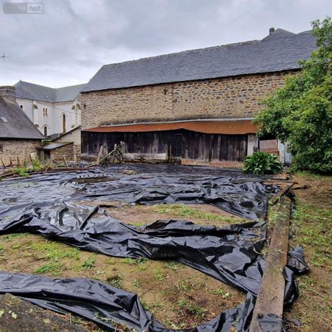 Maison à restaurer à vendre à La Chapelle-au-Riboul en Mayenne (53440), ref : 12725/591