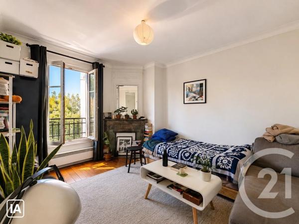 Appartement F1 à vendre  1 pièce - 21,90 m 2   CHARENTON LE PONT  - 94