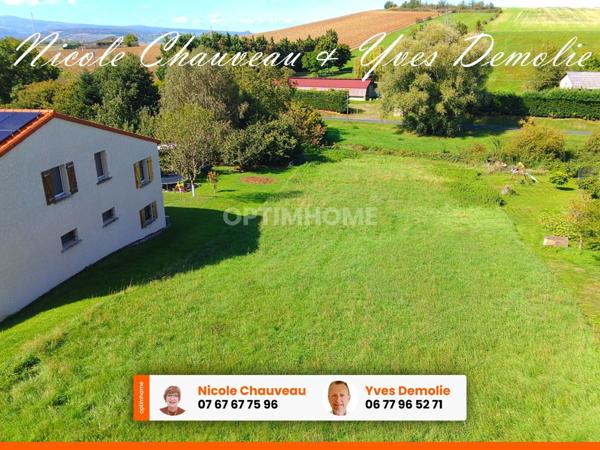 Terrain à vendre de 1 400,00 m² BEAULIEU (63)