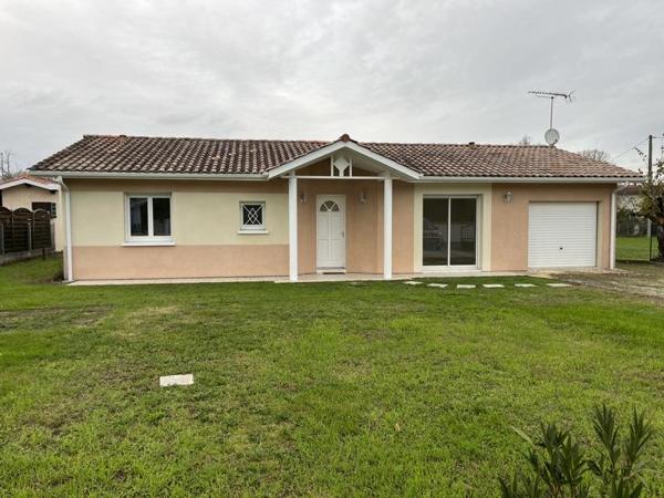 Maison à louer |  Les Églisottes-et-Chalaures |  4 pièces | 85 m²